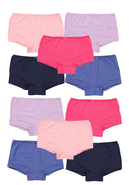 TupTam Unterhosen Mädchen 10er Pack – Bequeme Unterwäsche für Mädchen aus Baumwolle