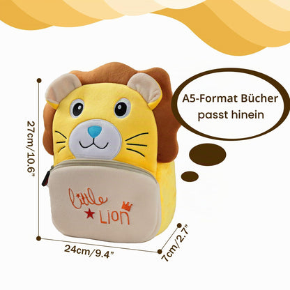 Kinderrucksack Kinder Mini Schulrucksack Tiere Kindergartentasche fur Jungen Madchen Kleinkind (Rosa Kuh)