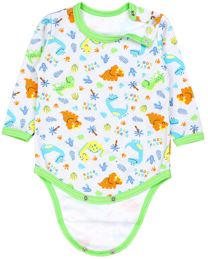 TupTam Baby Body Langarm – Weicher Body Baby 5er Pack aus Baumwolle, Unifarben, OEKO-TEX Zertifiziert