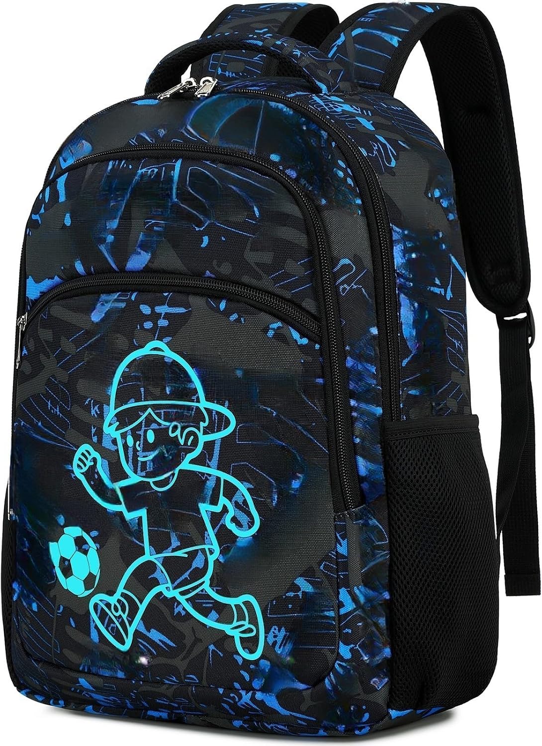 Kinderrucksack Jungen Kinder Rucksack Tagesrucksack Vorschulrucksack Kindergartentasche Schulrucksack für Schule Kita 38cm 3-8Y