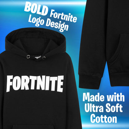Fortnite Hoodie Jungen, Bequemer Jungen Pullover mit Kapuze, Kinderkleidung Junge, Fanartikel für Kinder und Teenager, Gamer Geschenk