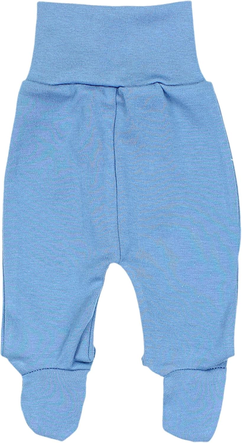 TupTam Baby Unisex Pants with Foot Colourful 5-Pack 