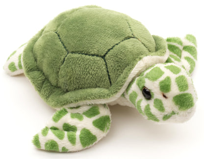Uni-Toys - Meeresschildkröte Plushie - 16 cm (Länge) - Plüsch-Schildkröte - Plüschtier, Kuscheltier