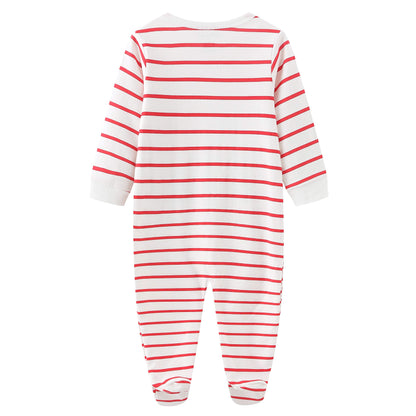 Kiddiezoom Baby-Jungen Mädchen Schlafstrampler, 3er Pack