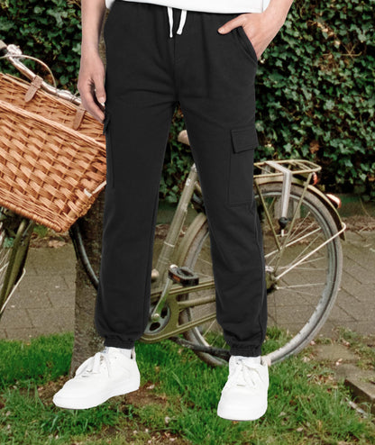 YOUNGSOUL Kinder Jogginghose Jungen Cargo Jogger Hose Sweathose Freizeithose mit Elastischem Bund
