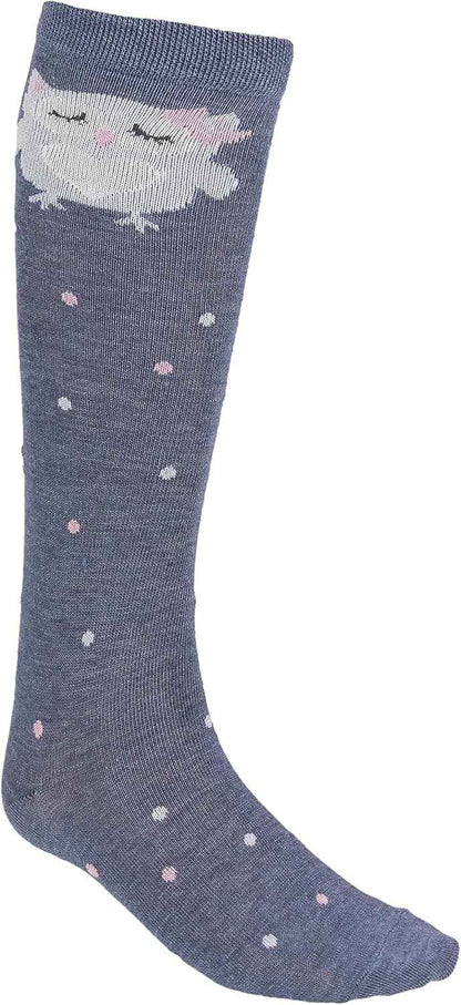 TupTam Girls' Knee-Length Socks, Patterned, Pack of 3