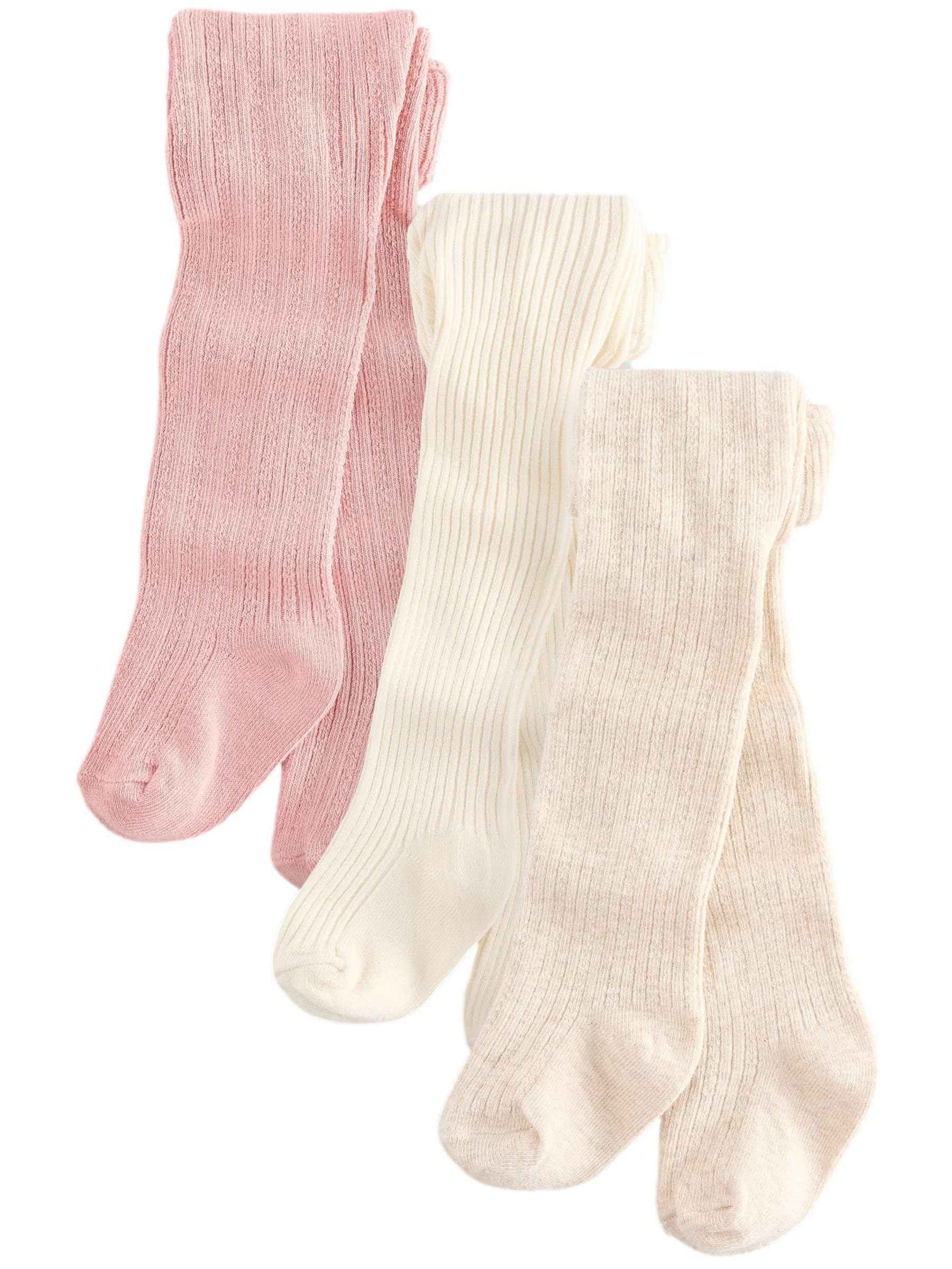 NEXT Baby Girls Baby Tights 3 Pack