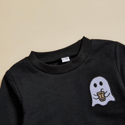 ESSECMBS Kleinkind Baby Jungen Daliy Sweatshirt Kleidung Langarm Rundhalsausschnitt Einfarbig Oberteile Kleiner Junge Frühling Herbst Baumwolle Hemd Kleidung