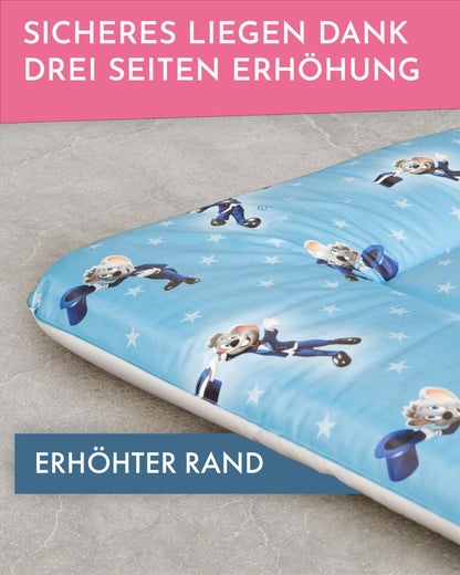 pic Bear Wickelauflage - hochwertige OEKO-TEX Wickeltischauflage - pflegeleichte Wickelunterlage - Auflage Wickelkommode - 85 x 72 cm - Sealife
