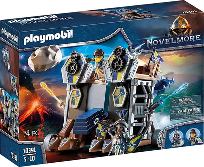 Playmobil Novelmore Mobile Catapult Fortress for Children Aged 4 - 10 Years, 70391