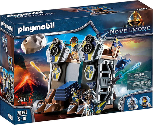 Playmobil Novelmore Mobile Catapult Fortress for Children Aged 4 - 10 Years, 70391