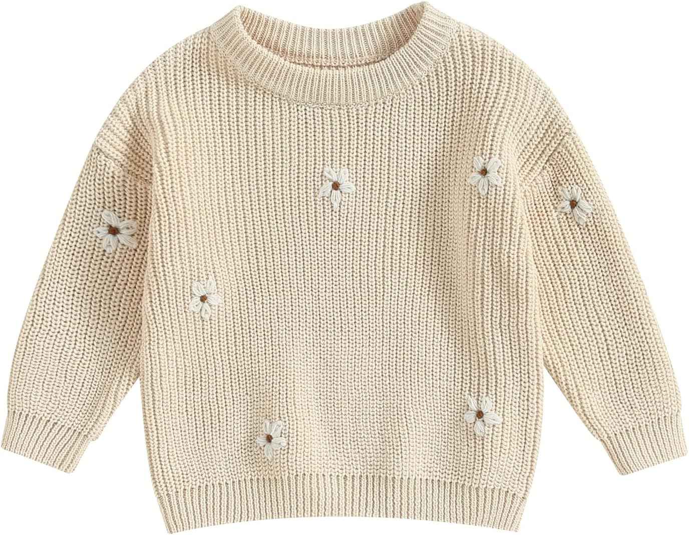 Geagodelia Baby Jumper Girls Boys Winter Knitted Sweater Shirt Knitted Jumper Long Sleeve Autumn Tops Soft Toddler Outwear