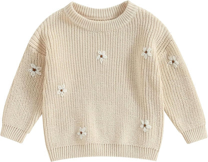 Geagodelia Baby Jumper Girls Boys Winter Knitted Sweater Shirt Knitted Jumper Long Sleeve Autumn Tops Soft Toddler Outwear