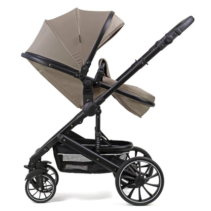 Pixini Neyla Combi Pushchair with Accessories (3-in-1 Set with Baby Seat Black/Black)