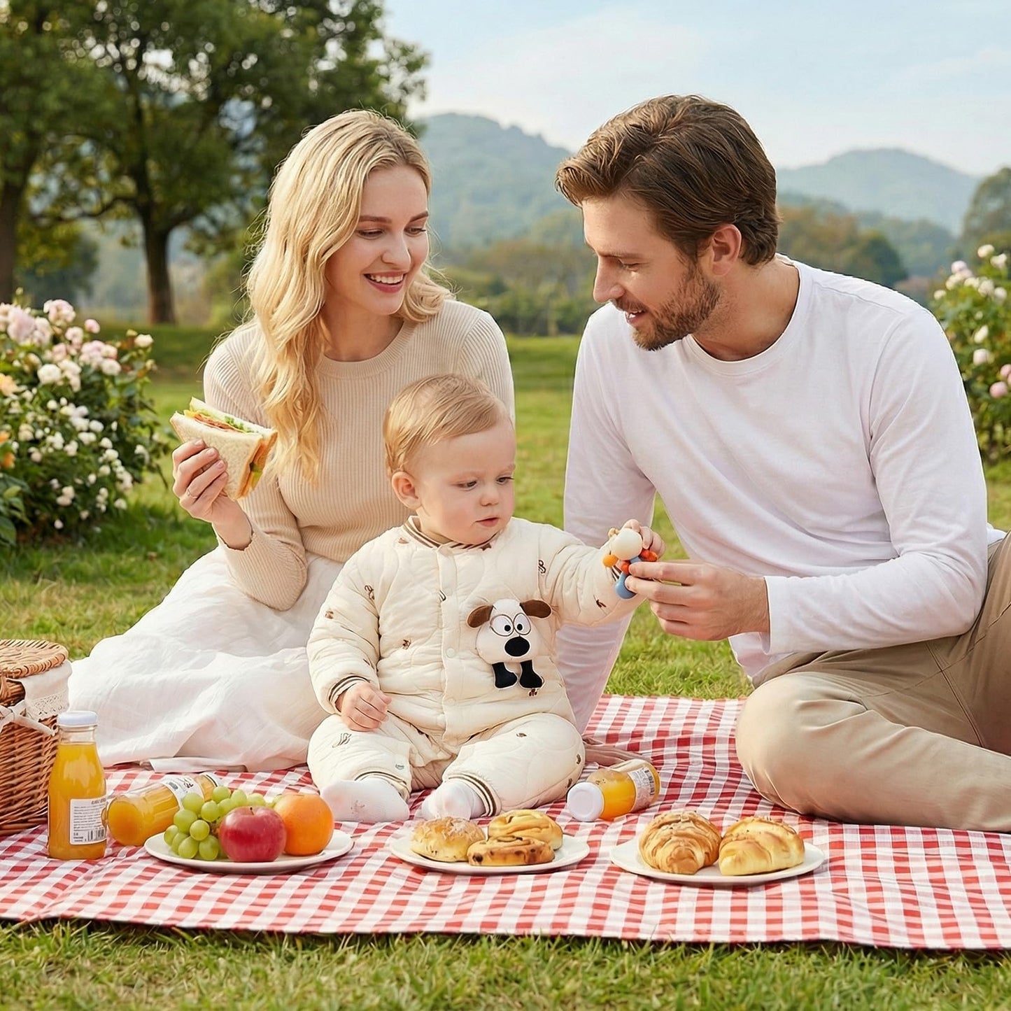 Baby Schneeanzug, weicher Strampler, Neugeborenen Winter Strampler, Herbst Winter Warm Overall, Winter Anzug für Kleinkinder, Mädchen, Jungen, 6-18 Monate