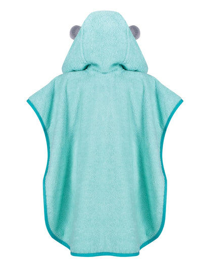 LAYNENBURG Premium Badeponcho Kinder mit Kapuze - 100% Baumwolle - OEKO TEX - Baby Jungen Mädchen Handtuch Poncho Frottee