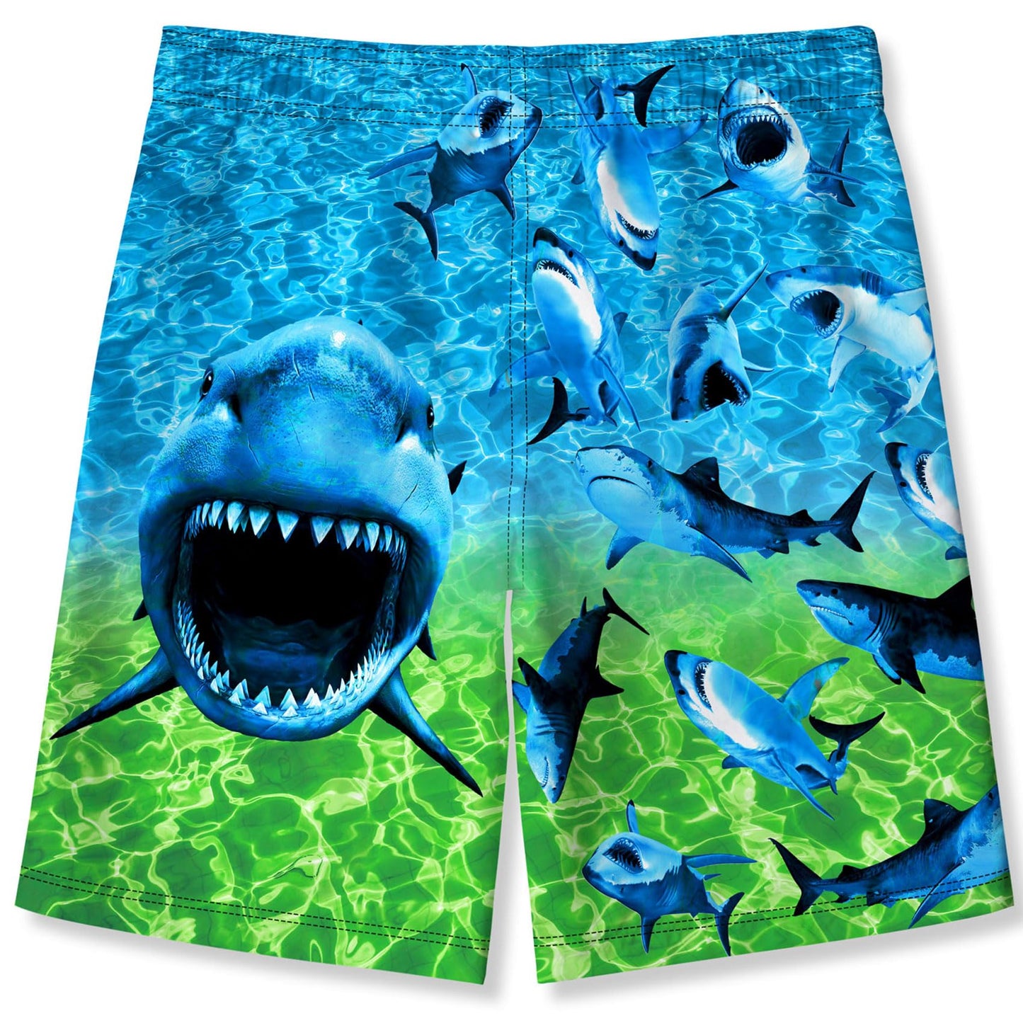 Fanient Badehose für Jungen lustige 3D Gedruckt Grafik Schnelltrocknend Beachwear Sport Laufen Badebekleidung Boardshorts