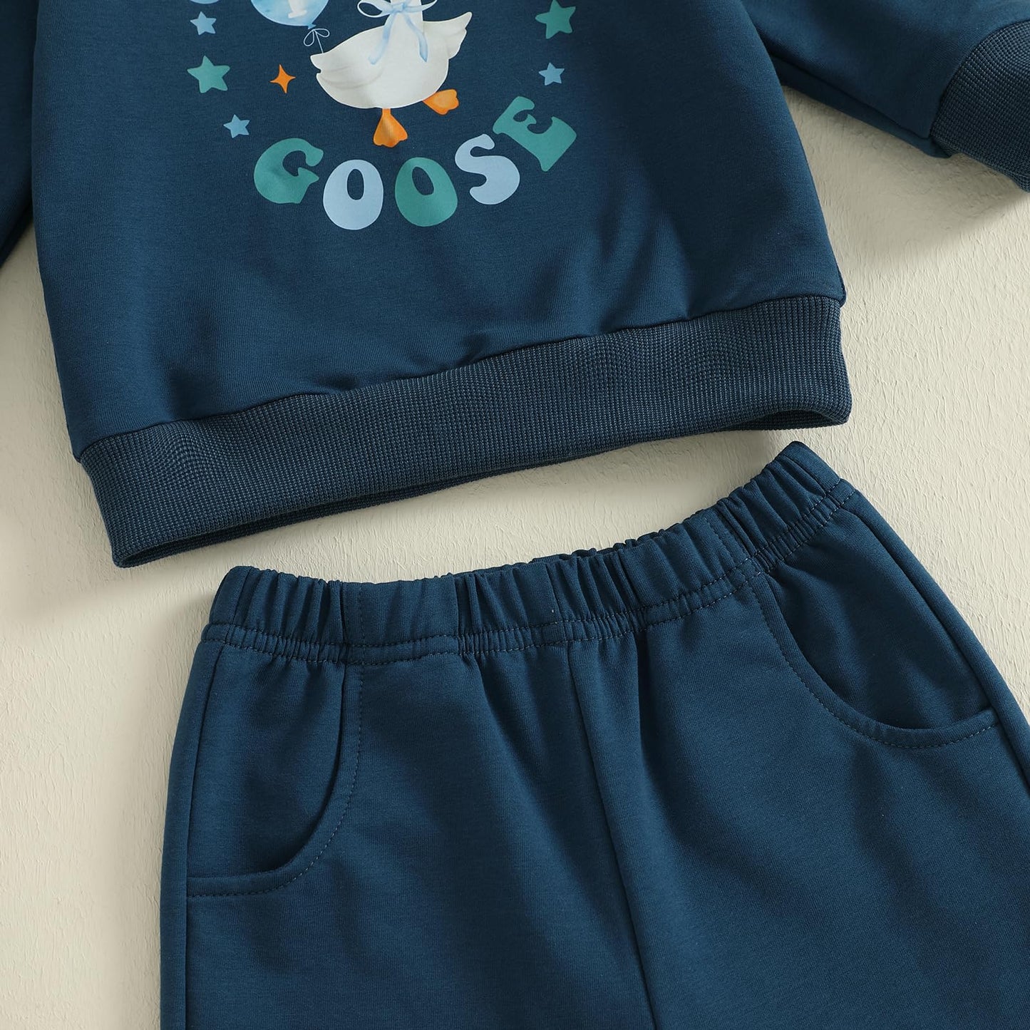 1. Jahr Geburtstag Outfit Baby Junge Kleidung Set Langarm Sweatshirt und Hose Kleidung Sets für Jungen
