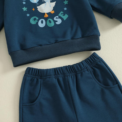 1. Jahr Geburtstag Outfit Baby Junge Kleidung Set Langarm Sweatshirt und Hose Kleidung Sets für Jungen