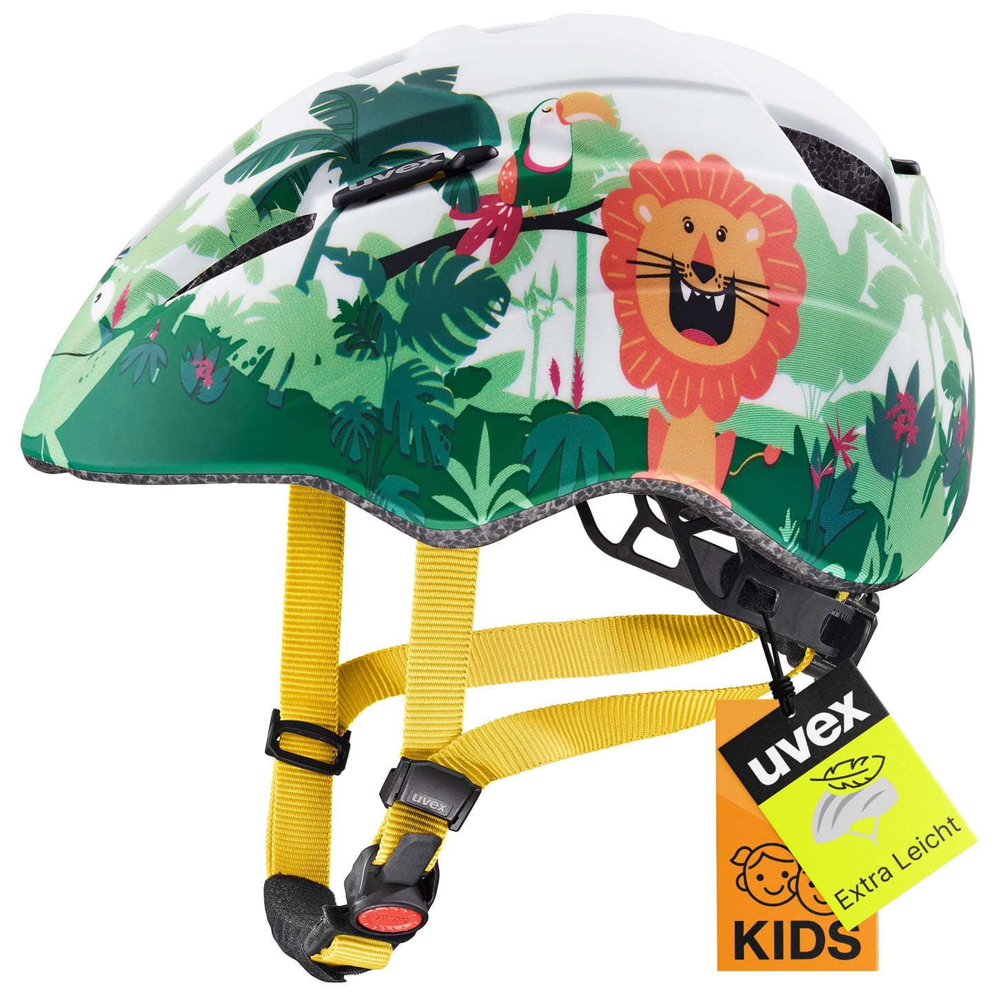 uvex Kid 2 cc - Lightweight children's helmet - individual size adjustment - expandable with LED light 