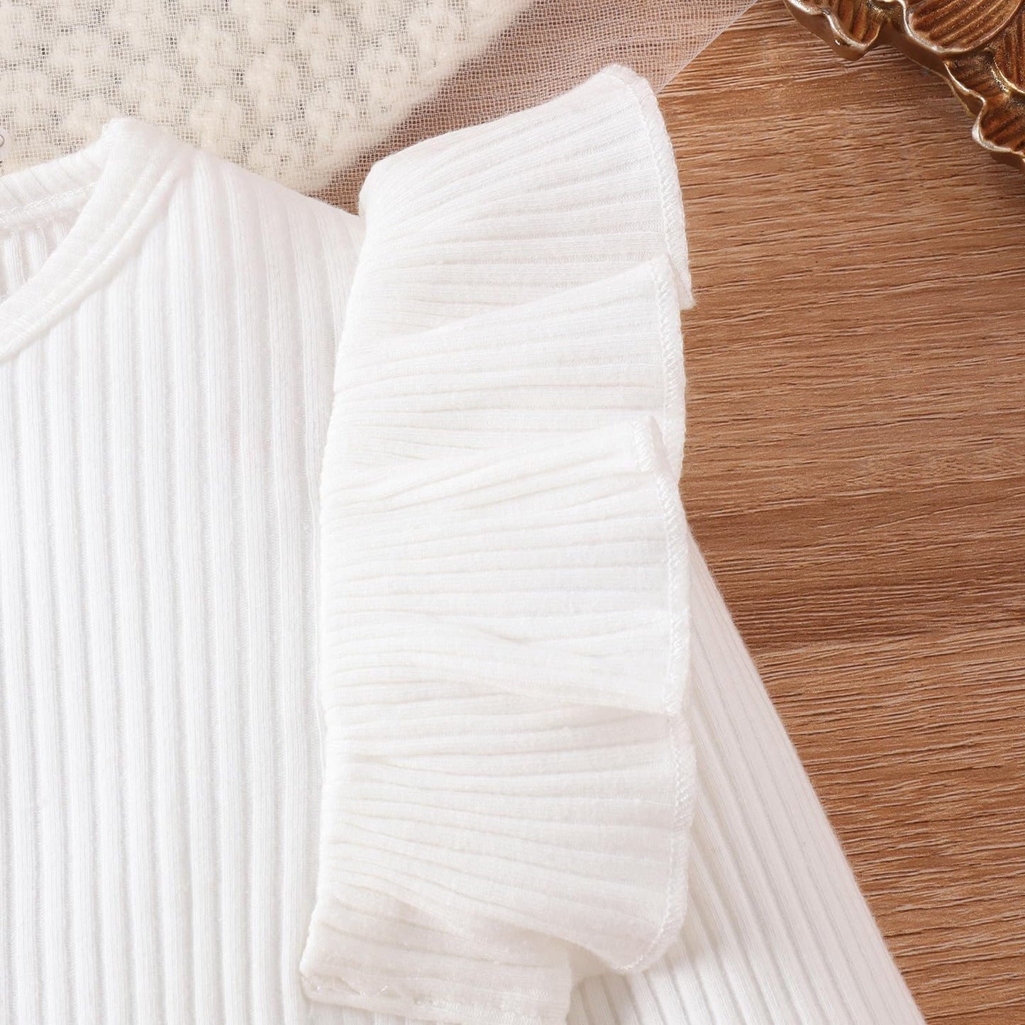 Geagodelia Baby Girl Clothing Outfit Baby Clothing Set Long Sleeve Top + Skirt Newborn Soft Baby Set Two Piece 