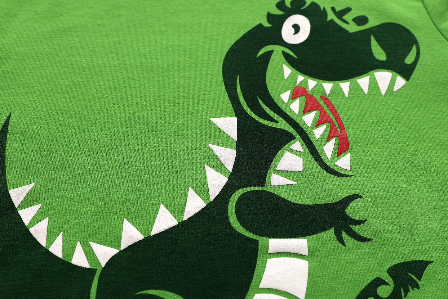 Dinosaurier-Pyjamas für Jungen, lange Nachtwäsche aus Baumwolle, Pyjamas für Kinder
