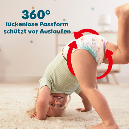 Pampers Baby-Dry Pants Größe 6, 138 Windeln, 13kg-19kg, 360° Passform hilft, Auslaufen zu verhindern
