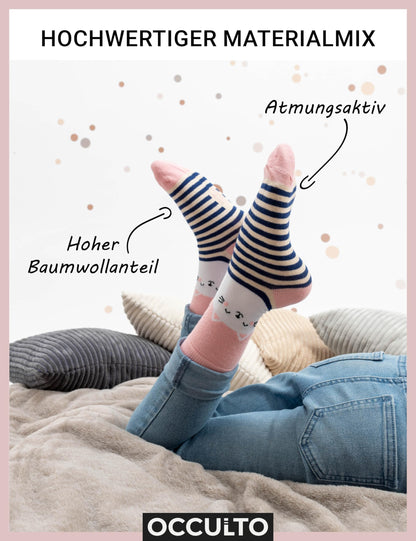 Occulto Jungen & Mädchen Motiv Socken 10er Pack (Modell: Fantasia)