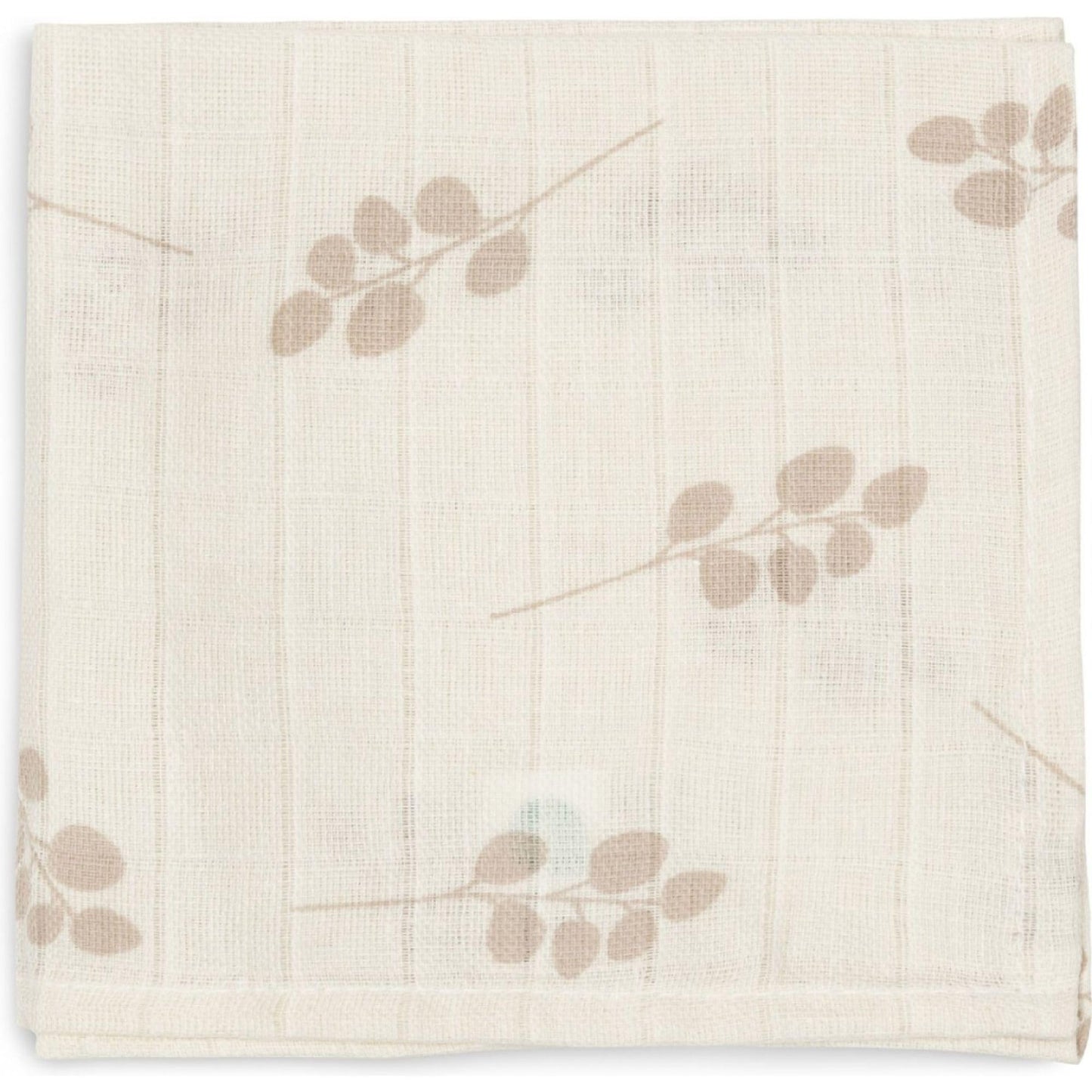 Jollein 537-848-66095 Spucktücher Mundtücher Musselin 3er Set Teddybär weiß (31x31cm)