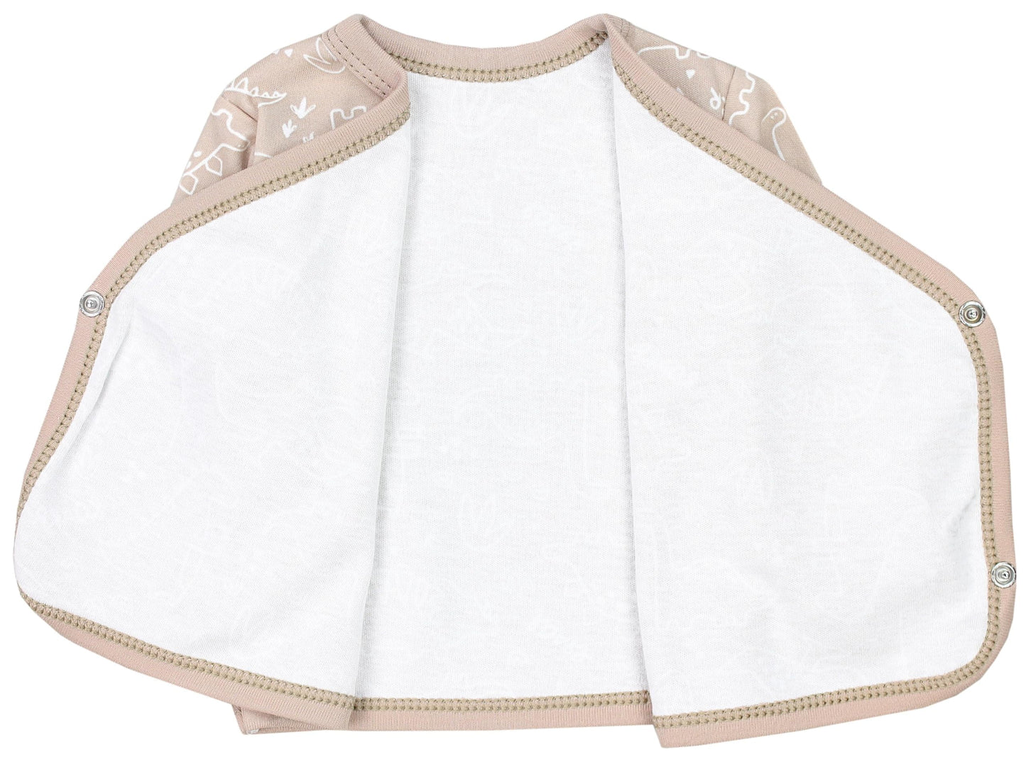 TupTam Baby Jungen Langarm Wickelshirt Baumwolle 5er Set