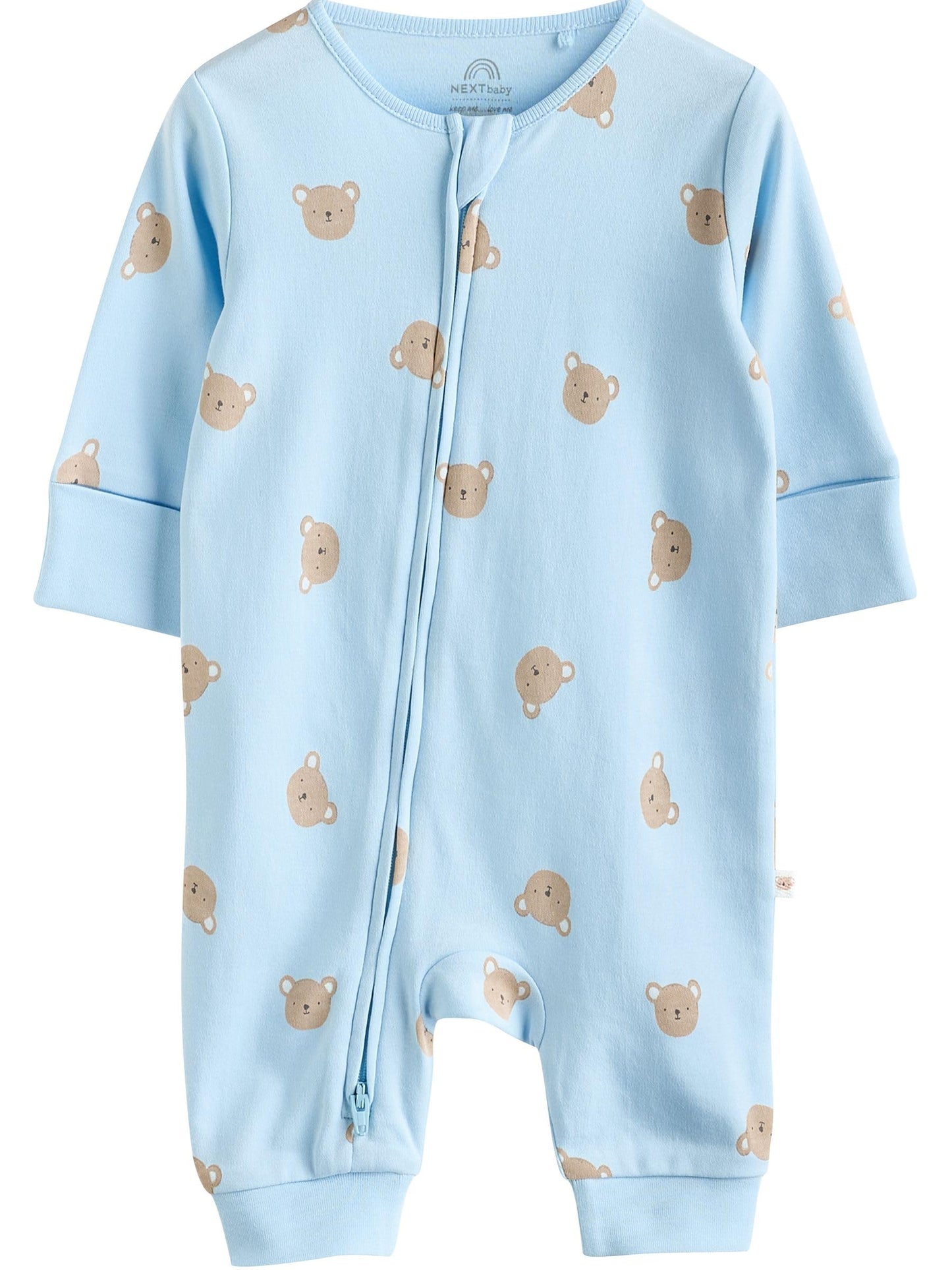 NEXT Baby Jungen Schlafanzüge mit Bärenmotiv, 3er-Pack