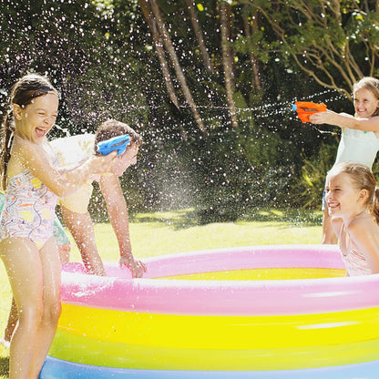 Wasserpistole für Kinder, 2-teilige Wasserpistole mit langer Reichweite, Super Squirter für Kinder und Erwachsene, das perfekte Spielzeug für Sport, Pools, Gärten, Strände und Wasserschlachten im Freien