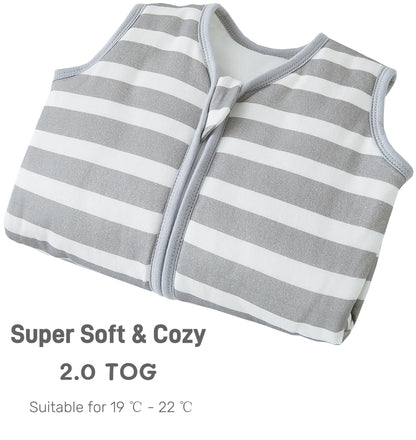 Chilsuessy Baby Sleeping Bag, 2.5 Tog, Winter Baby Sleeping Bag, Cotton, All-Year Sleeping Bag, Newborn Winter Sleeping Bag, 2.5 Tog/Lion Forest, 67 cm/0-6 Months