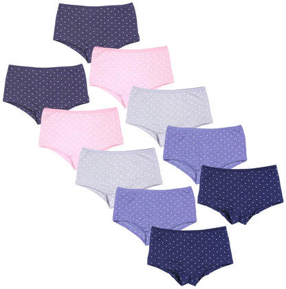 TupTam Unterhosen Mädchen 10er Pack – Bequeme Unterwäsche für Mädchen aus Baumwolle