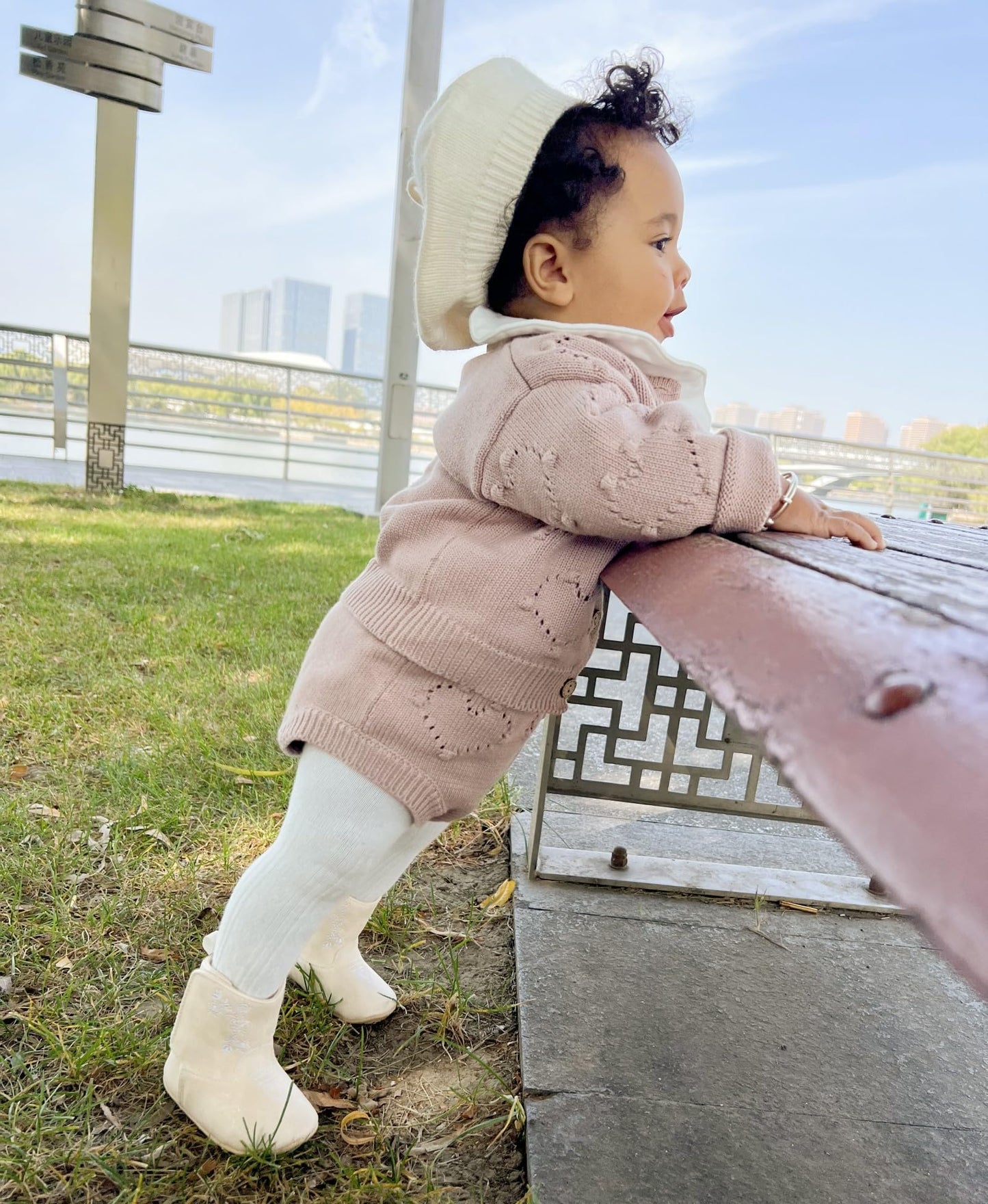 LACOFIA Baby Boys Girls Winter Boots Non-Slip Baby Winter First Walking Shoes Wellington Boots, Aa
