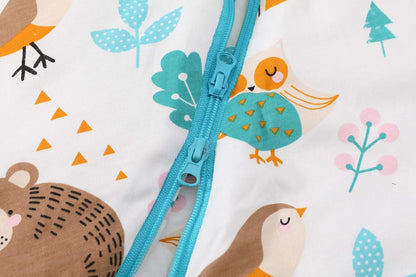 Chilsuessy Baby Sleeping Bag Winter, Removable Sleeves, Warm Lined 3.5 Tog Winter Sleeping Bags, Boys/Girls Sleeping Bag for Toddlers from 6 Months to 6 Years