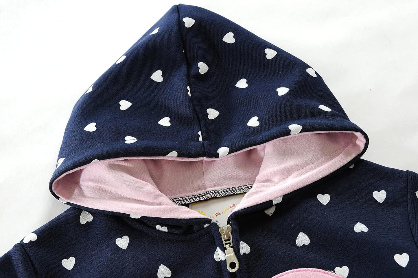 EULLA Children's Girls' Zip Up Hoodie Sweat Jacket Hooded Jacket Hooded Jacket Hoodie Long Sleeve Cotton Unicorn Pullover Hoodie Sweatshirt with Zip 92 98 104 110 116 122