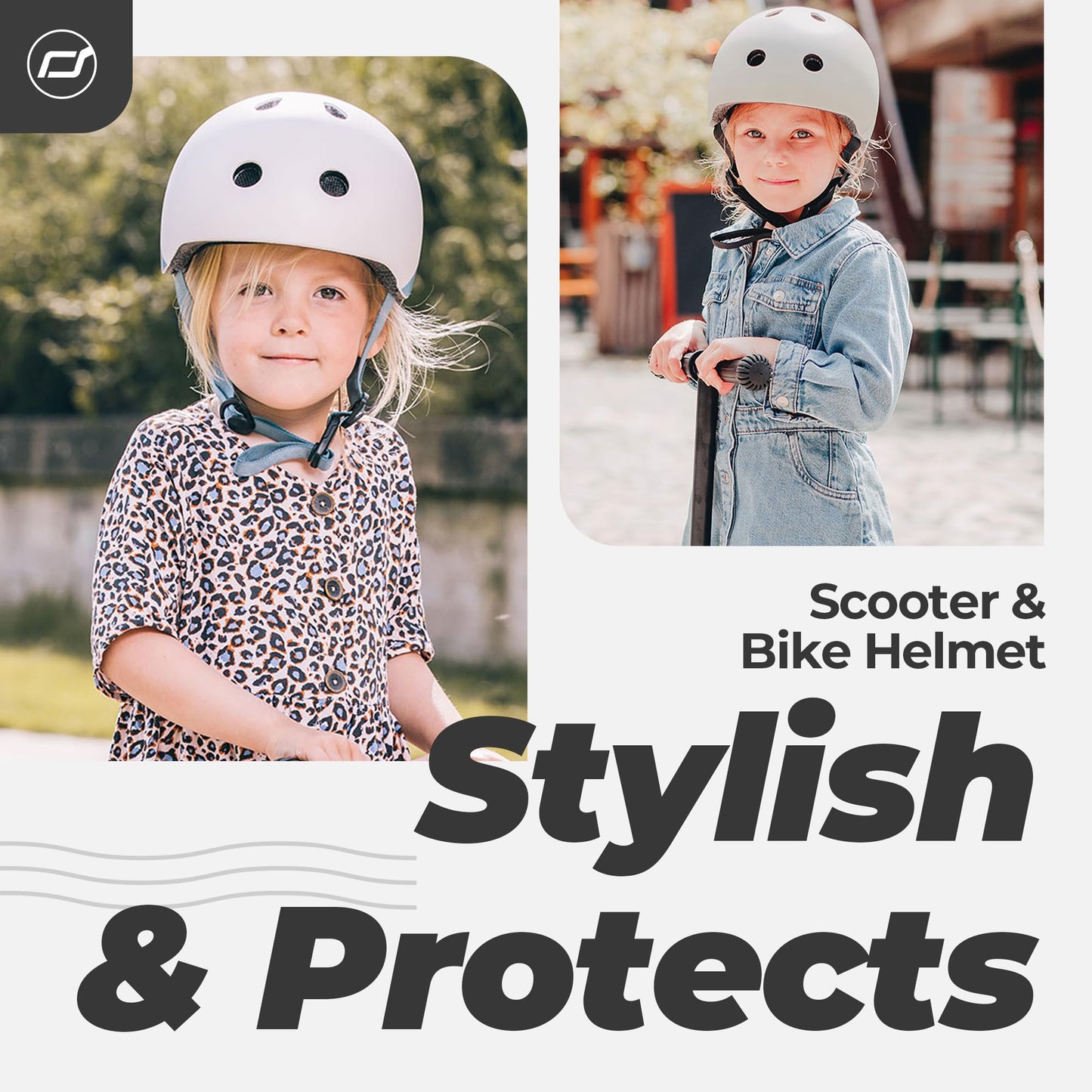 Scoot and Ride Baby Helmet with Adjustable Straps - Matte Finish - Small and Medium - Includes LED Safety Light and Soft Fleece Padding for Extra Protection