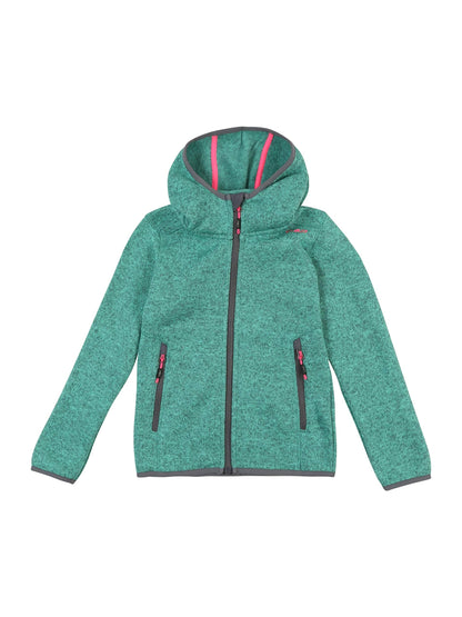 CMP Kids' Knit Tech Jacket with Fixed Hood Kid G Jacket Fix Hood 