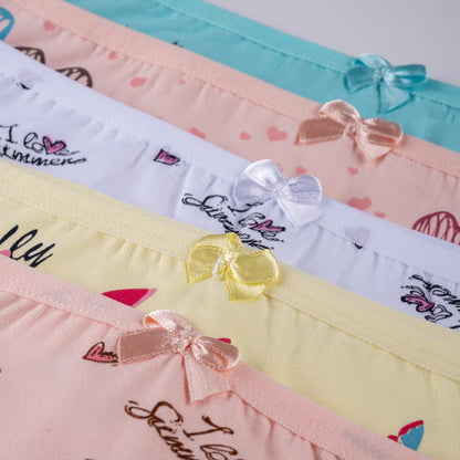 LOREZA ® 10er Pack Mädchen Pantys Boxershorts Unterwäsche aus Baumwolle - Gr. 92-170