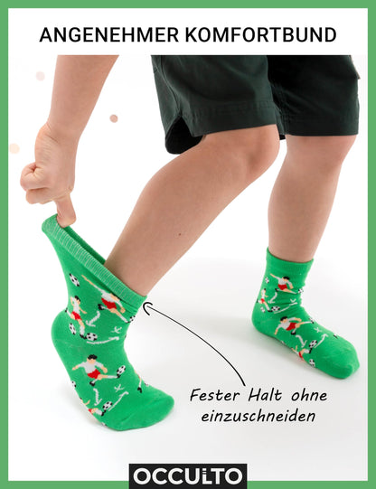 Occulto Jungen & Mädchen Motiv Socken 10er Pack (Modell: Fantasia)