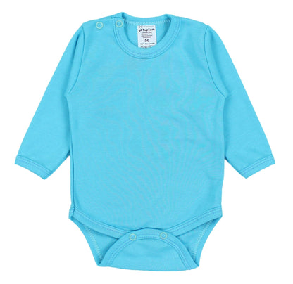 TupTam Baby Body Langarm – Weicher Body Baby 5er Pack aus Baumwolle, Unifarben, OEKO-TEX Zertifiziert