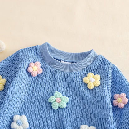 Baby Mädchen Kleidung Langarm Top + Hose Zweiteiler Neugeborene Herbst Winter Babykleidung Set Kleinkind Bekleidungssets für 6 Monate-4 Jahre