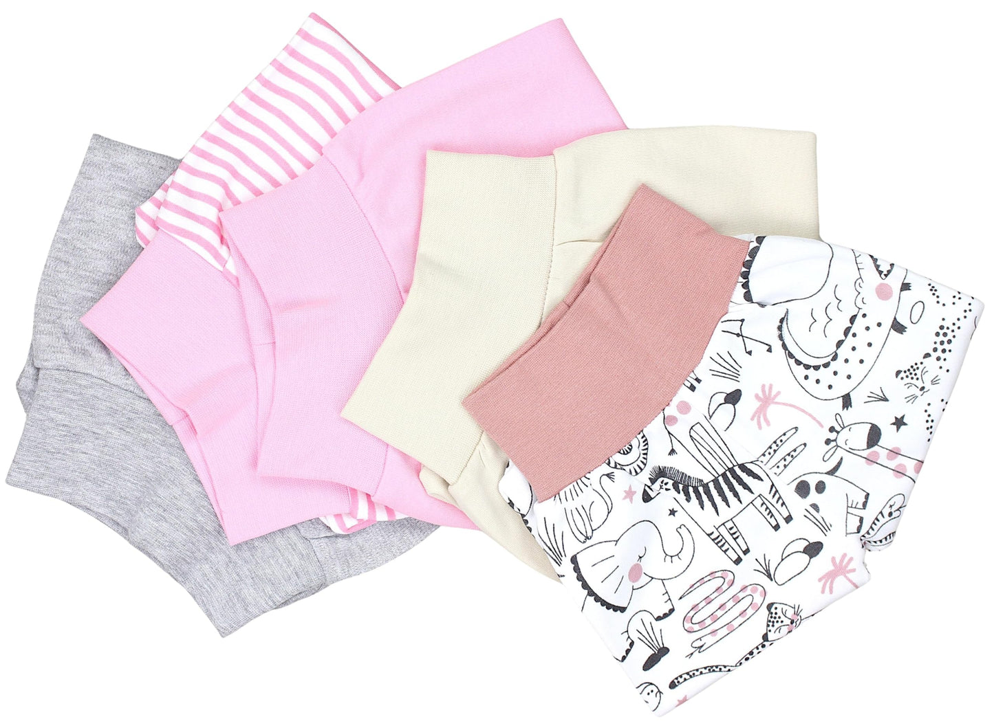 TupTam Baby Strampelhose Jungen Mädchen Hose mit Fuß 5er Pack