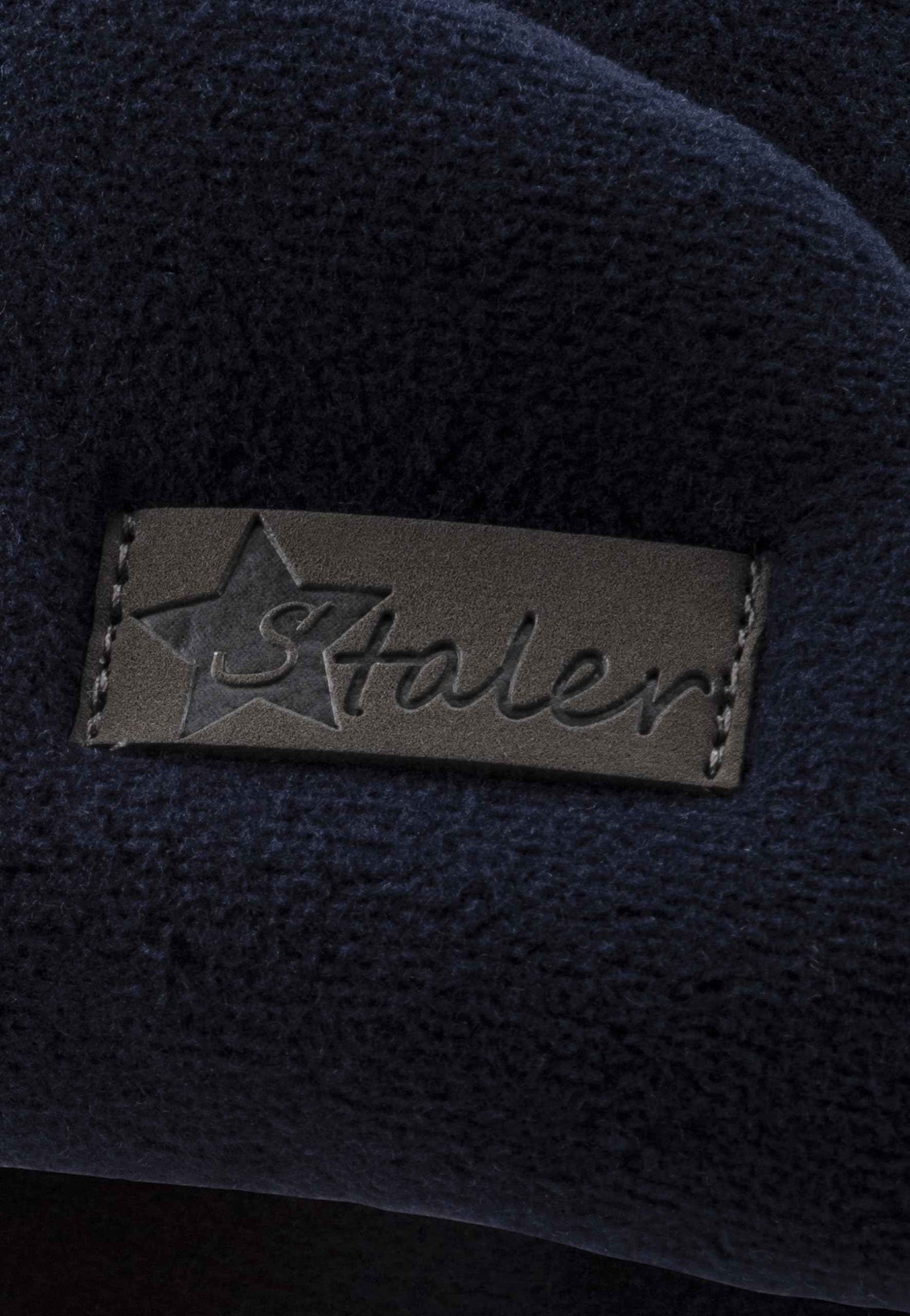 Sterntaler Aviator Hat with Ribbed Pattern - Subtle Striped