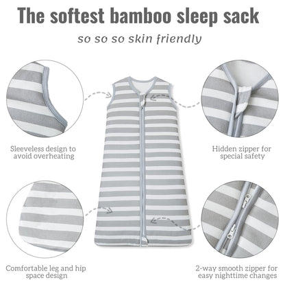 Chilsuessy Baby Sleeping Bag, 2.5 Tog, Winter Baby Sleeping Bag, Cotton, All-Year Sleeping Bag, Newborn Winter Sleeping Bag, 2.5 Tog/Lion Forest, 67 cm/0-6 Months