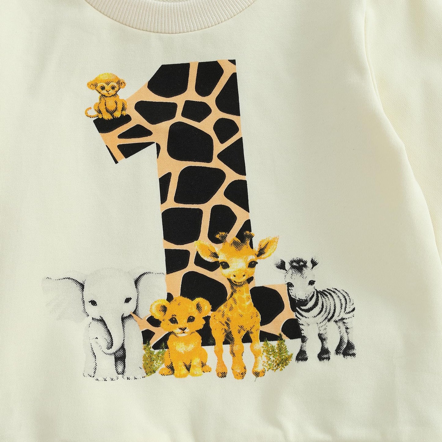 1. Jahr Geburtstag Outfit Baby Junge Kleidung Set Langarm Sweatshirt und Hose Kleidung Sets für Jungen
