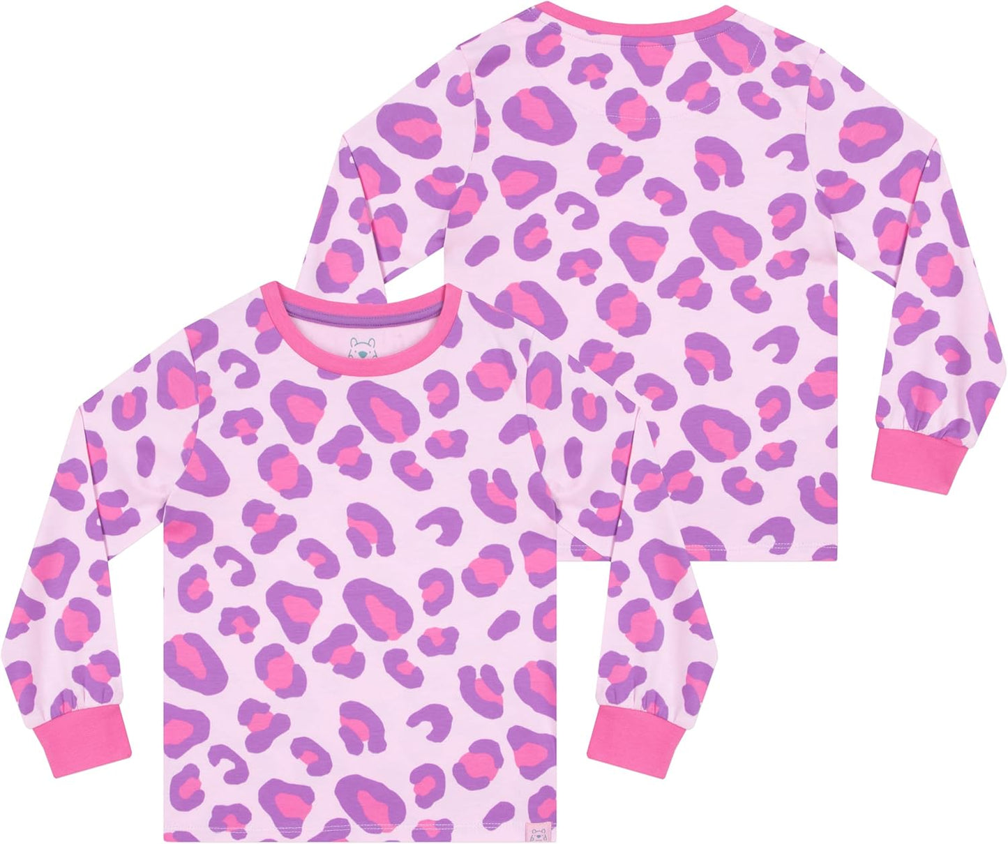 Harry Bear Schlafanzug Mit Sleep Aufdruck | Pyjamas Für Mädchen | Kinderpyjamas | Pyjamas Mädchen