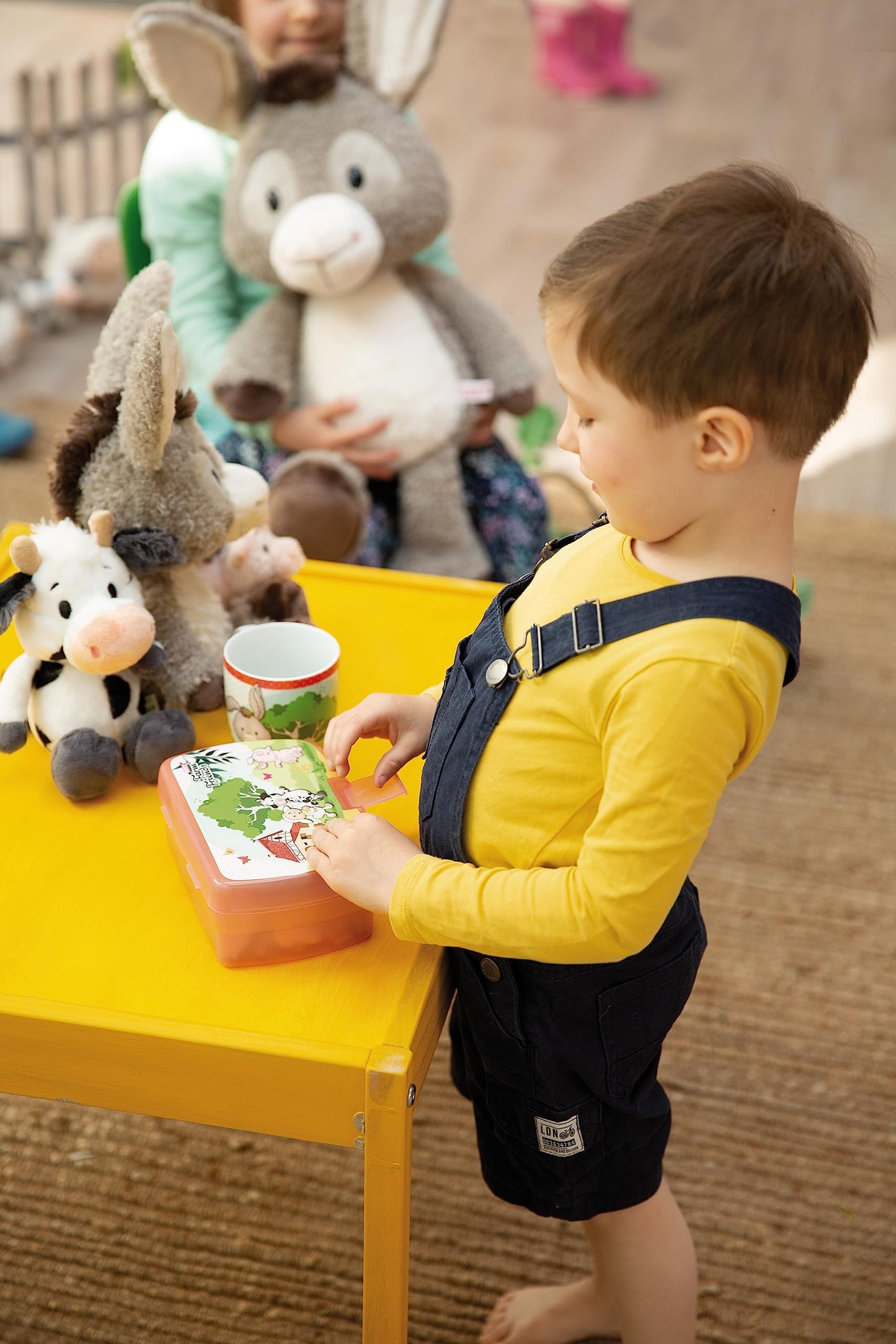 NICI Kuscheltier Esel Donkeylee 12cm stehend Green