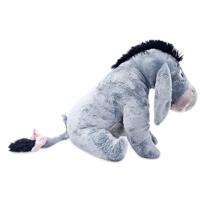 Disney Store Offizielles mittelgroßes I-Aah-Kuscheltier, 18 cm, von Winnie Puuh, Besticktes Kuscheltier mit Flauschiger Mähne und Schwanzspitze, Stickereien, geeignet ab 3 Jahren